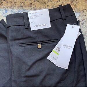 Calvin Klein Black Modern Fit Pants